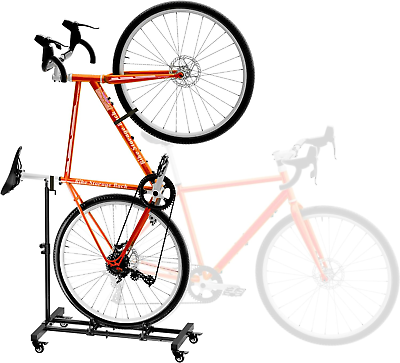 #ad Vertical Bike Stand Freestanding Indoor Bike Storage Rack Upright Bicycle Floor $57.25