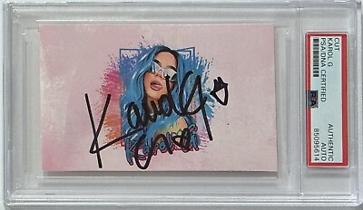 #ad #ad Karol G SIGNED Picture Photograph Cut Signature AUTOGRAPHED PSA DNA Certified $139.99