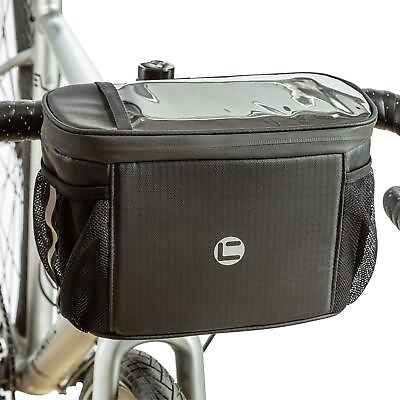 #ad Bike Handlebar Bag 4L Multifunctional Bicycle Front Basket Bag Cycling Pack A... $32.97