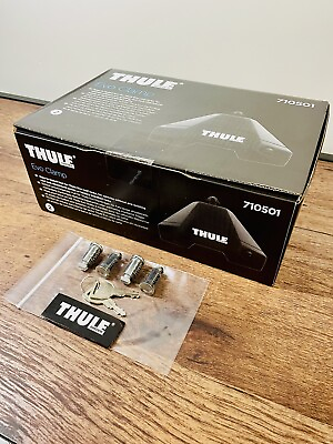 #ad #ad Thule Evo Clamp Mounts 710501 Free Thule Lock Key 4 Pack Extra 69.95$ $212.46