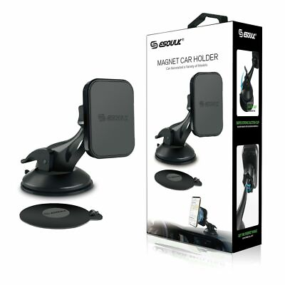 #ad Universal Magnetic Car Mount Holder Windshield Dashboard For iPhone Galaxy GPS $9.90