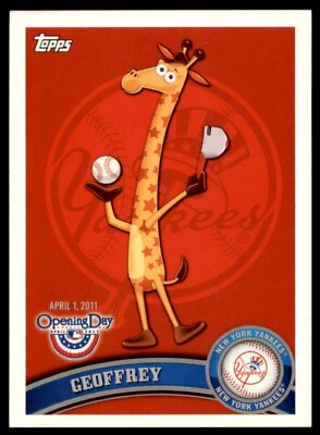 #ad 2011 Topps Opening Day Toys#x27;R#x27;Us #TRU 1 Geoffrey New York Yankees $4.99