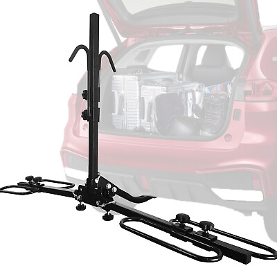 #ad Heavy Duty 2 Bike Bicycle 2quot; Hitch Mount Carrier Platform Rack Car Truck SUV $62.99