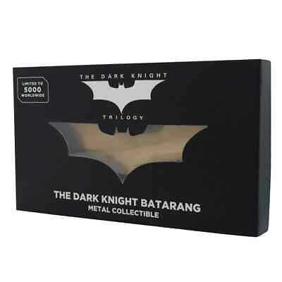 #ad DC Comics Batman Limited Edition The Dark Knight Replica Batarang RARE LE $79.99