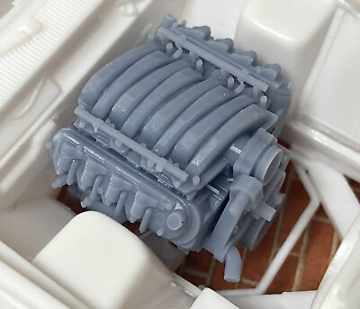 #ad Resin Chevy LS3 engine for scale model cars 1 24 1 25 $16.99
