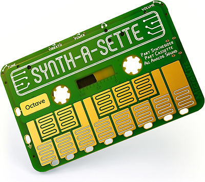 #ad #ad Synth A Sette: Create Your Own Banana Keyboard with This Cassette Sized Analog S $81.87