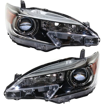 #ad Headlight Set For 2014 2016 Scion tC Driver and Passenger Side CAPA Clear Lens $276.66