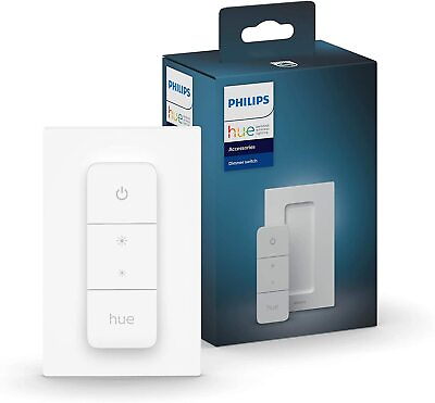 #ad Philips Hue V2 Smart Dimmer Switch and Remote for Smart Lights 2021 Version $24.95