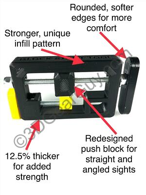 Glock Rear Sight Installation amp; Removal Pusher Press Tool For All Models $19.95