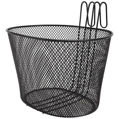 #ad Bike Basket Co Kid#x27;s Surfside Mesh Wire Basket Black 11X8.65X7.86inch $25.69