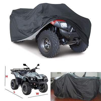 #ad Waterproof Quad Bike ATV Cover Storage For Honda Kawasaki Suzuki Yamaha Polaris $44.75