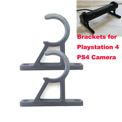 2Pcs Brackets Wall Stand Mount Holder for Sony Playstation 4 PS4 PSVR Camera $9.99