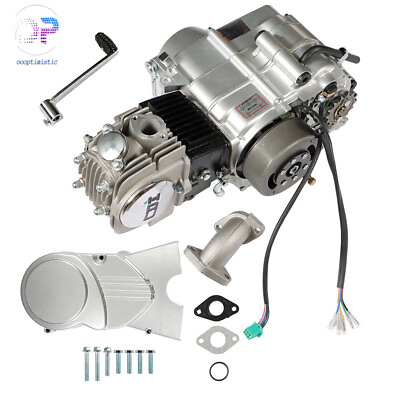 #ad NEW Motorcycle 125cc 4 stroke Manual Clutch 4UP Engine Motor Dirt Pit Bike $200.11