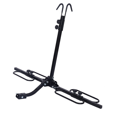 #ad Portable 2 Bike Carrier Platform Hitch Rack Bicycle Rider Mount Fold Receiver 2quot; $85.00