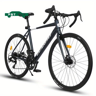 #ad A28320R 700c Ecarpat Road Bike 16 Speed L TWOO Disc Brakes Light Weight d $214.39
