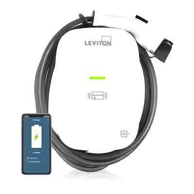 #ad Leviton Level 2 Smart Electric Vehicle EV Charger with Wi Fi $379.99