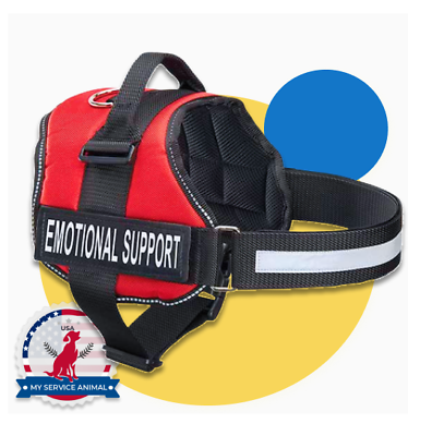 #ad #ad Emotional Support Animal Harness All Sizes No Pull Reflective ESA Vest $20.00