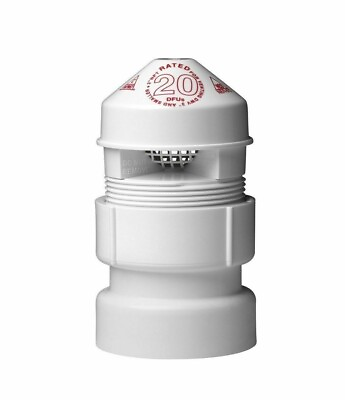 #ad Oatey 39017 1 1 2quot; to 2quot; Oatey Sure Vent PVC Air Admittance Valve $17.95