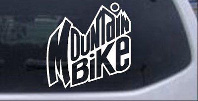 #ad Mountain Bike In Mountain Dew Layout Car or Truck Window Laptop Decal Sticker $32.37