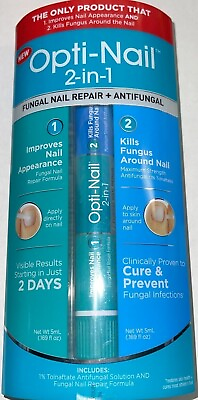 #ad Opti Nail 2 in 1 Fungal Nail Repair Antifungal 3.38 fl oz Free Shipping $9.99