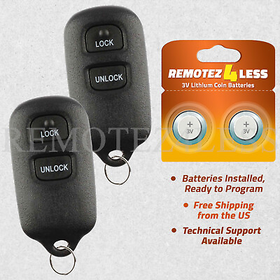 2 For 2000 2001 2002 2003 Toyota Tundra Keyless Entry Remote Car Key Fob $24.95