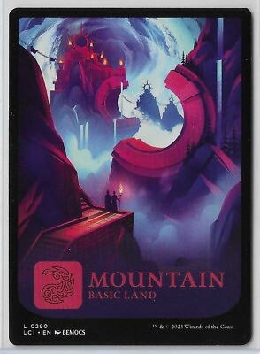 #ad MTG Mountain Full Art Lost Caverns of Ixalan LCI Magic Card #0290 Unplayed $1.49