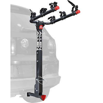#ad Deluxe Quick Install Locking 3 Bicycle Hitch Mounted Bike Rack Carrier 532QR $130.00