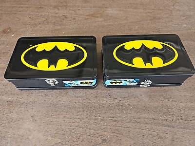 #ad Find It Licensed Pencil Box Batman for School Supplies New Lot Of 2 $20.00