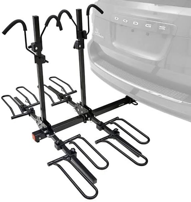 #ad #ad Hitch Mounted Tray Style Bike Rack 4 Bike $233.83