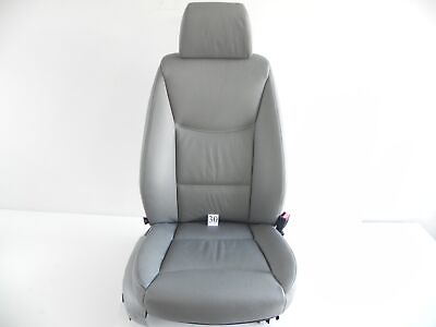 #ad 2006 BMW 328I E90 SEAT FRONT RIGHT PASSENGER SIDE LEATHER GRAY OEM 488 #30 $200.00