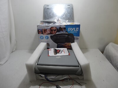 Pyle Car Roof Mount DVD Player Monitor 13.3quot; Vehicle Flip Down Overhead Screen $110.00