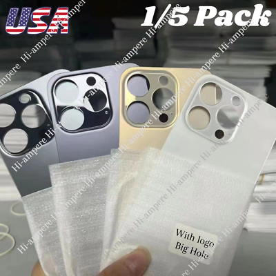 #ad #ad Replacement Rear Back Glass Big Hole For iPhone 14 13 12 11 Pro XR XS X 8 Lot $10.27