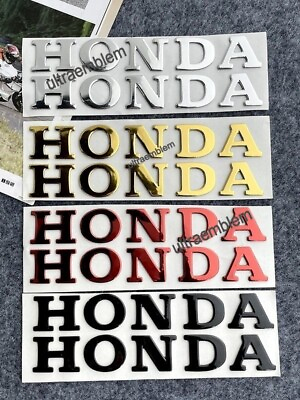#ad #ad Scooter 3D Fuel Tank Badge Emblem Decal Fairing Cowl Body Sticker For Honda Bike $7.60