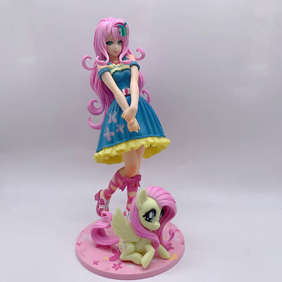 #ad My Little Pony Fluttershy Pie Bishoujo Statue Multicolor PVCAction Figure No Box $36.88