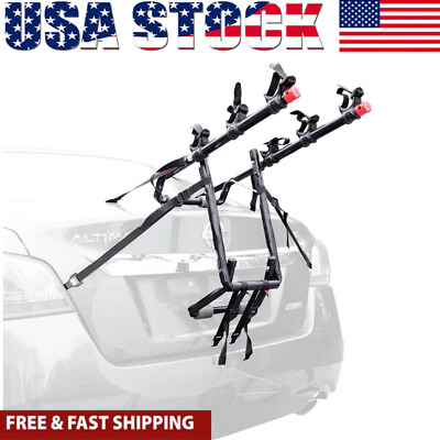 #ad Mounted Bike Rack Car 3 Bicycle Trunk Carrier Durable Lightweight RV Outdoor New $82.65