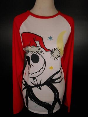 #ad Cool Women#x27;s Small Disney Red Jack Christmasn Design Long Sleeve Knit Top $29.98