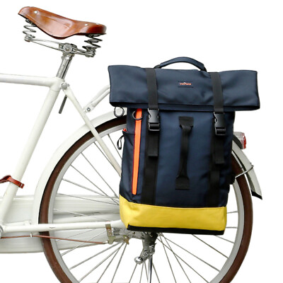 #ad Tourbon Bicycle Rucksack Bike Rear Rack Bag Backpack Hiking Outdoor Daypack Ride $39.99