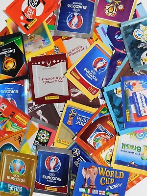 #ad Panini FIFA World Cup UEFA EURO Bundesliga etc. Sticker Pakete zum auswählen EUR 1.00