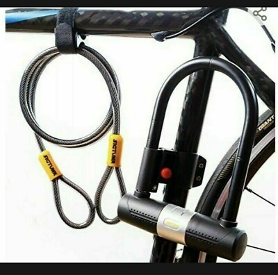 SIGTUNA Bike Locks 16mm Heavy Duty U Lock with U Lock Shackle $29.99