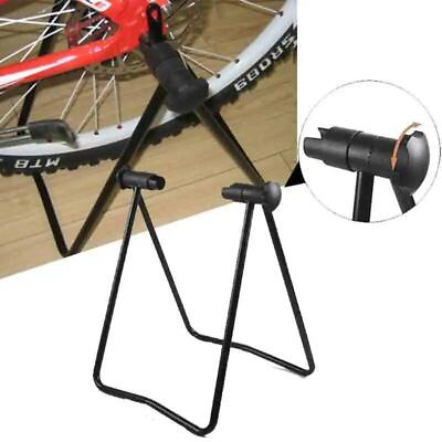 #ad #ad Bicycle Trainer Stationary Bike Cycle Stand Indoor Exercise Training Foldable Du $9.99