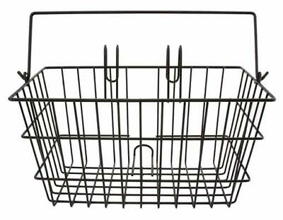 #ad ORIGINAL BICYCLE BIKE SQUARE STEEL WIRE BASKET IN 3 COLORS. $33.73