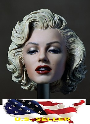 #ad #ad 1 6 Marilyn Monroe Head for phicen Gentlemen Prefer Blondes hot toys v#x27;US sellerv#x27; $36.65