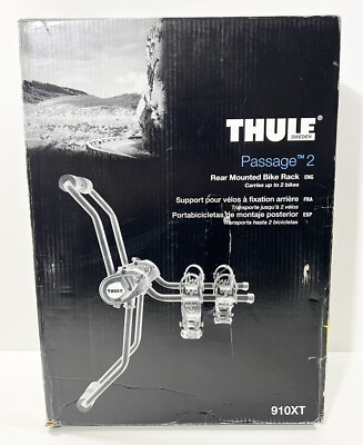 #ad #ad Thule Passage 2 Bike Carrier Trunk Mount 910XT Brand New Ugly Box $72.61