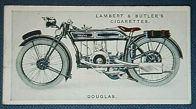 #ad DOUGLAS SPORTS Motorcycle Vintage 1923 Illustrated Card BD11M GBP 5.99