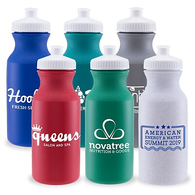 #ad #ad Personalized Bike II 20 oz. Sports Bottle BPA Free Printed with your Logo 100qty $175.99