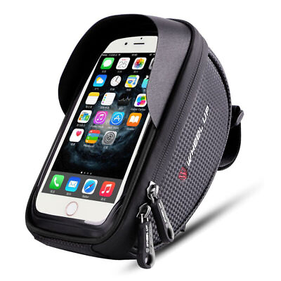#ad Motorcycle Bicycle Cell Phone GPS Holder Case Bag Mount For Handlebar Waterproof $12.99