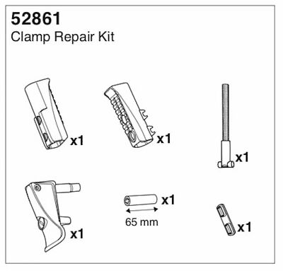 #ad #ad Thule Frame Clamp Repair Kit 52861 For 532 FreeRide Cycle Carrier Genuine Spares GBP 34.95