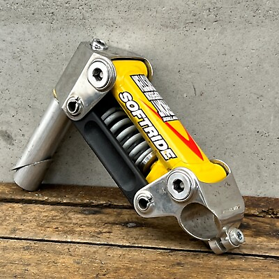 Vintage Softride Stem 1 in Threaded Quill Yellow Spring Front Suspension 22.2 mm $233.99
