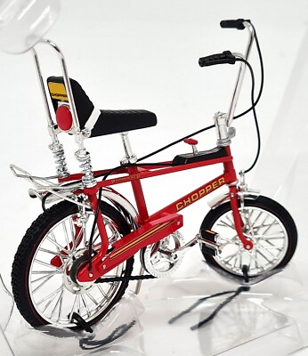 #ad Toyway 1 12 Chopper MK2 Model Bicycle Red Retro 70#x27;s Bike The Hot One $55.66