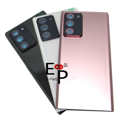 Battery Rear Door Glass Cover With Camera lens Part For Galaxy Note 20 Ultra $11.39